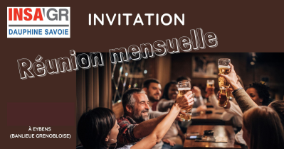 Invitation réunion mensuelle